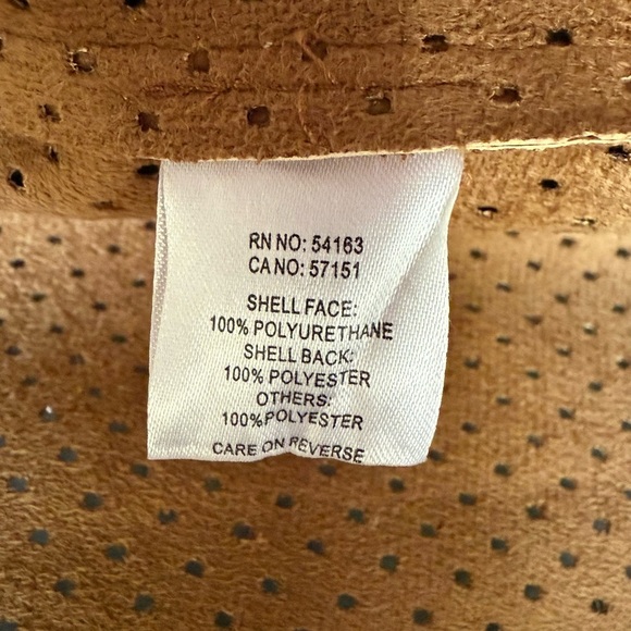 Marc New York Womens Faux Leather Shacket Jacket Size Small - Picture 7 of 8